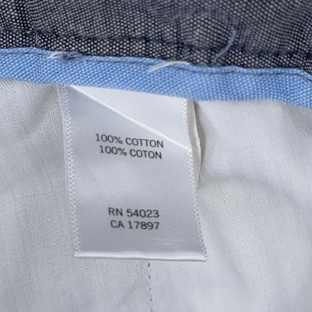 Banana Republic Gavin Men 38x30 100% Cotton Brown Chino‎ Pants